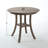 3-Piece Outdoor Dining Set,HDPE Round Patio Table and 2 Armless Chairs-1063557372
