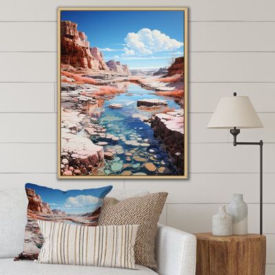 Paysage de Kawaii très sur toile