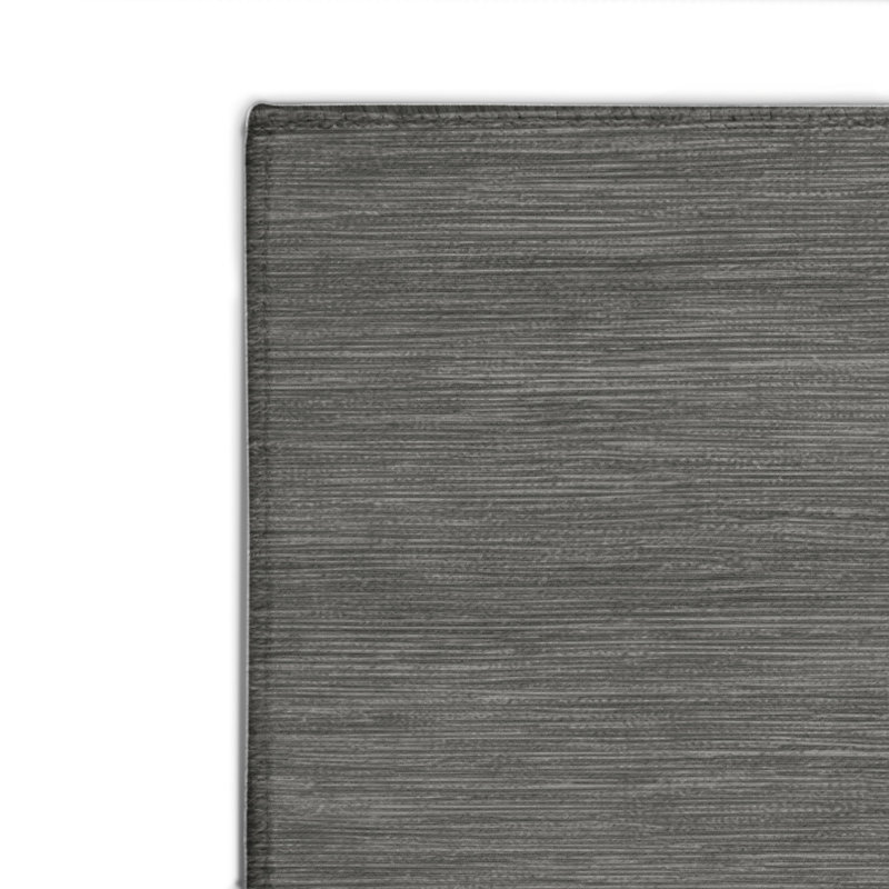 Tapis d'intérieur et extérieur gris uni, Rectangulaire 8 pi x 10 pi