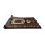 Tapis brun et beige de style Sud-Ouest-1300270838