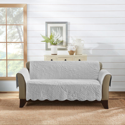 Heirloom Cotton Box Cushion Loveseat Slipcover