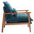 Chenille Accent Chair Armchair With Pillow-315435235-315435238