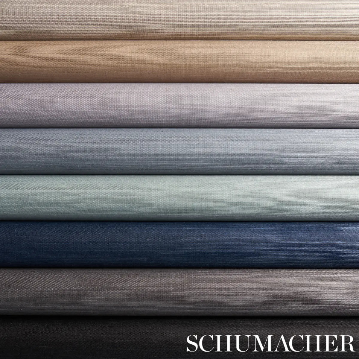 Haruki Sisal Wallpaper Roll, Driftwood