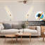 Appliques murales à DEL avec luminaires Harrower-858019743-856995102