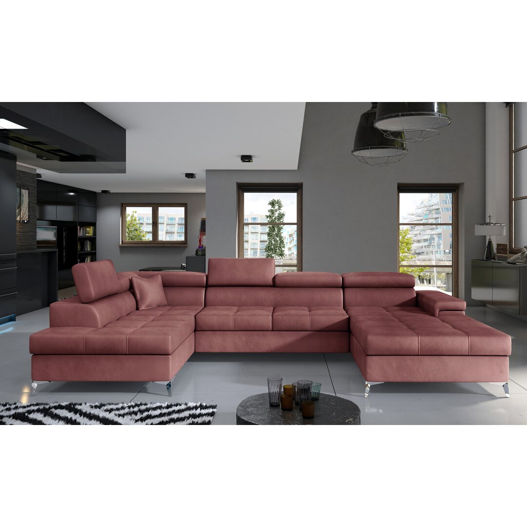 Ecksofa Geraci mit Bettfunktion