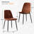 Brookelyne Fabric Upholstered Dining Chair (Set of 4)-1478603820