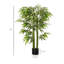 Arbre de bambou artificiel 4,5 pi, plante artificielle en pot de chambre de bébé pour décoration intérieure ou extérieure