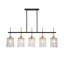 Îlot de cuisine à 5 lumières Farmhouse Chandelier