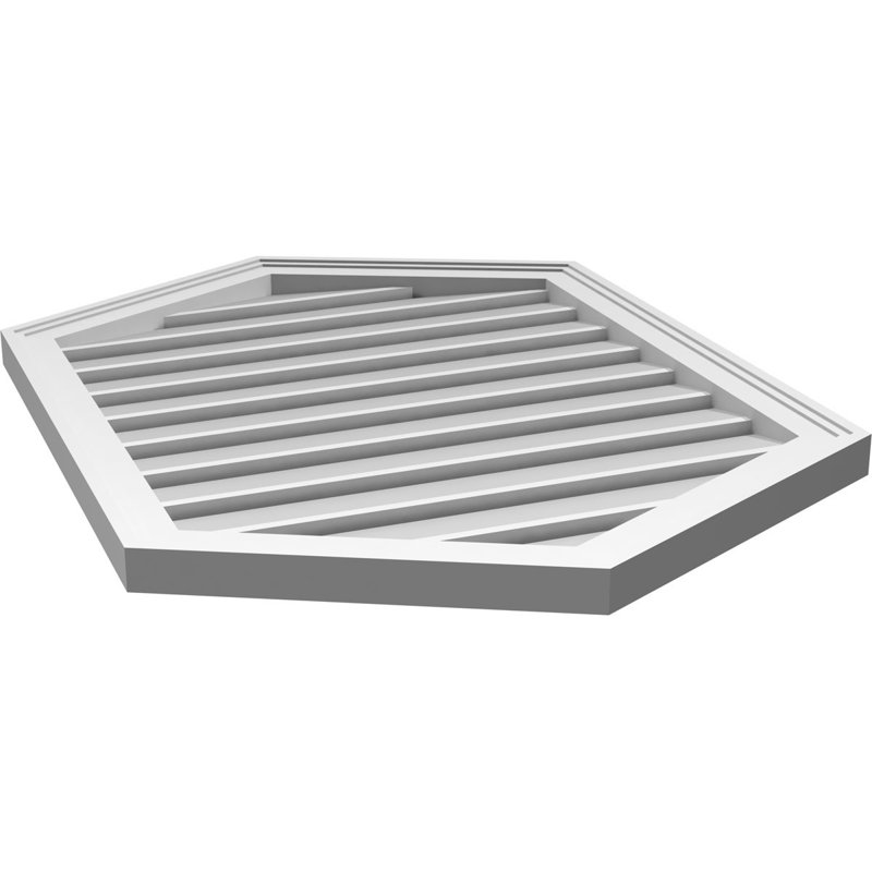 Pente verticale verticale en uréthane 6 pi, 36" H x 26" W x 1.5" D
