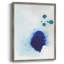 «Spare Blue I», reproduction encadrée - bois massif-434789695