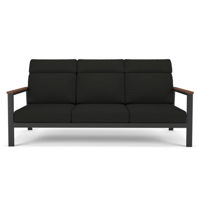 Dixon Metal Outdoor Sofa With Sunbrella Cushion by Birch Lane