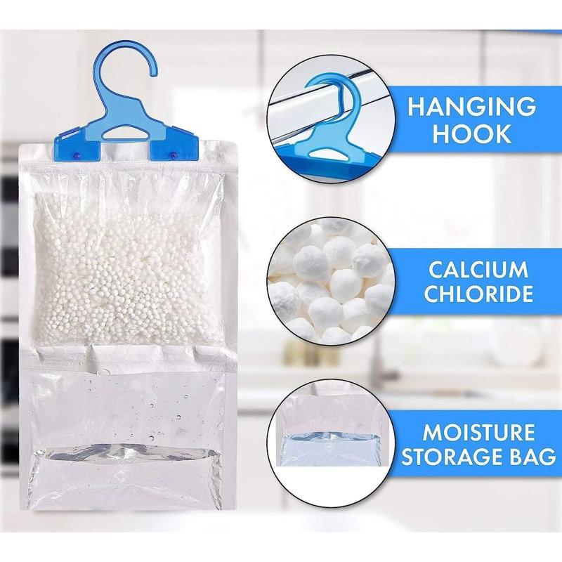 Hanging Interior Wardrobe Dehumidifier 230G Each Bag 15 Pcs Pack
