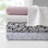 Ensemble de draps 4 pièces à imprimé Blush Waves 200TC