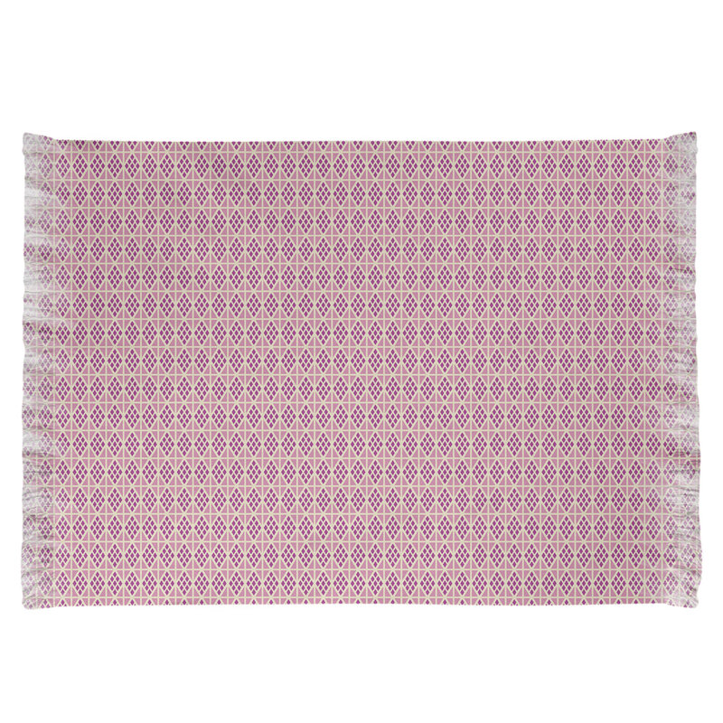 Tapis zone rose diamants Mcguigan, Oui