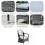 2 - Person Patio Dining Set with Round Table , Cushions Included-1415770032