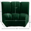 Chaise d'appoint modulaire Madeline, velours doux-1989885658