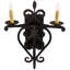 Fleur-de-lis 2 - Light Candle Wall Light