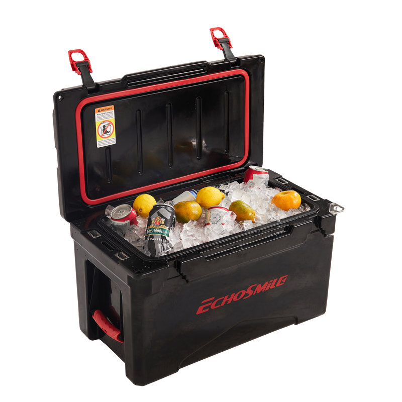 EchoSmile 30 Quarts Ice Chest, Black