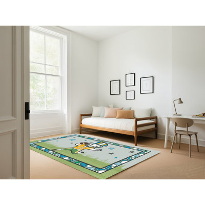 Tapis pour enfants East Urban Home Sports