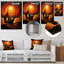 Radiant Desert Regatta - Desert Metal Wall Art-101154480
