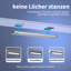 25cm RGB Under Cabinet Lighting,10Inch 8Colors Adjustable Indoor Light Motion Sensor light Bar