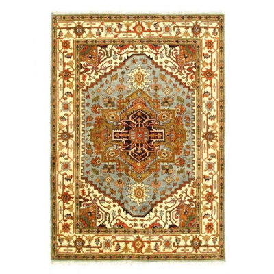 Oriental Area Rug in Blue