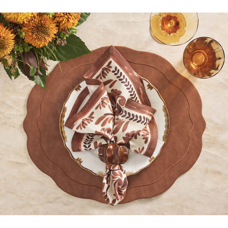Tailored Placemat, Brown