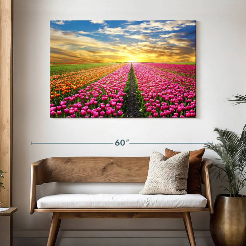 Tulipes des Pays-Bas Alvord, H 32 po x l 48 po