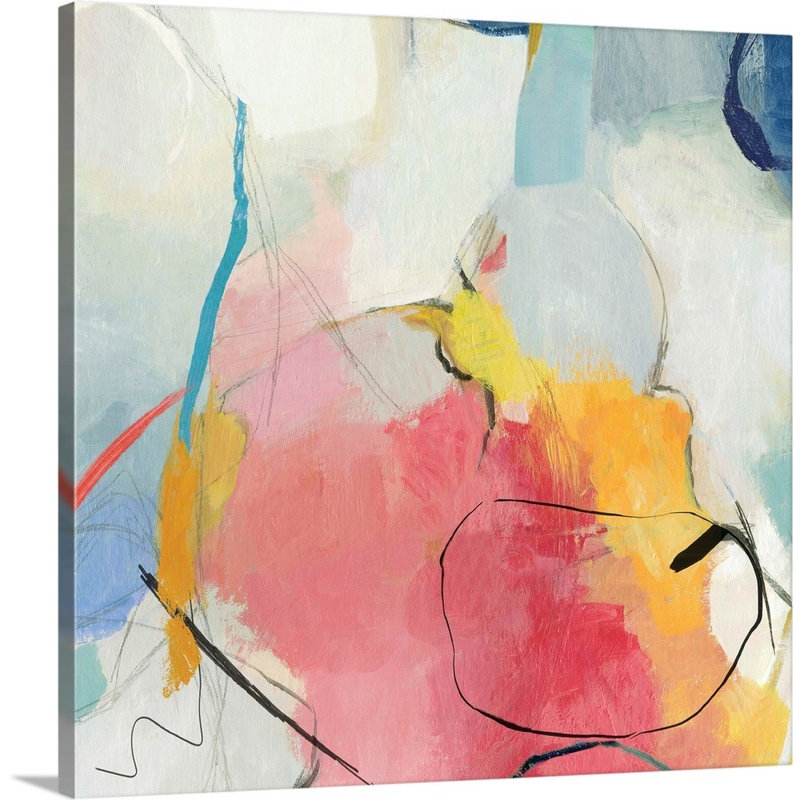 Watermelon II par PI Studio - reproduction sur toile, Toile tendue, H 20 po x l 20 po x P 1,25 po