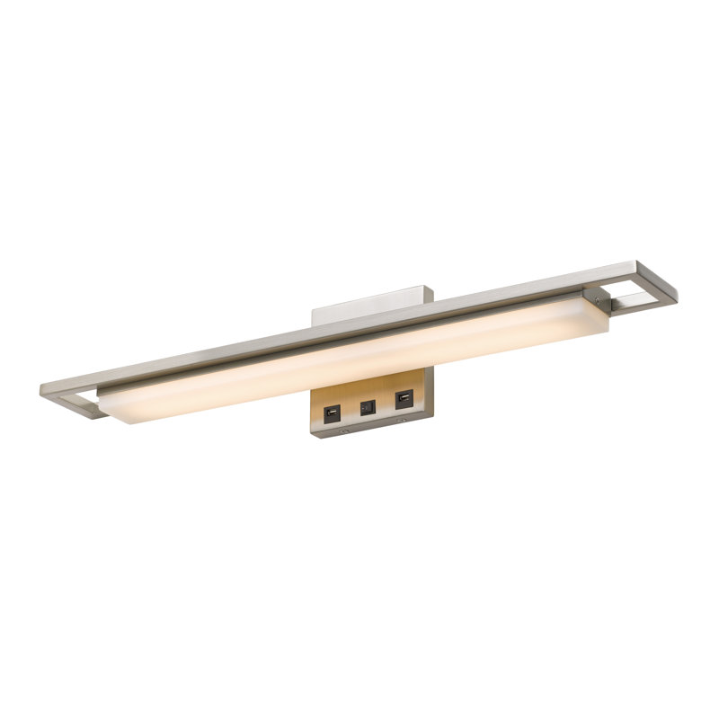Steel LED Flush Mounted Sconce