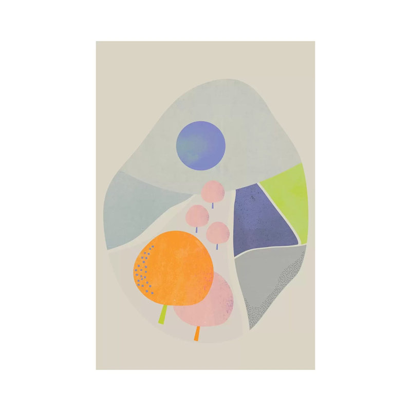 Orchard No. 3 by Flatowl - Wrapped Canvas Gallery-Wrapped Canvas Giclée, 20.32 cm H x 30.48 cm W