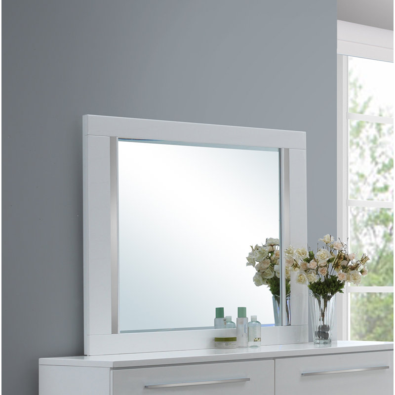 Miroir biseauté pour commode Kleier
