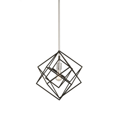 Luminaire suspendu géométrique 1 lumière Holzman