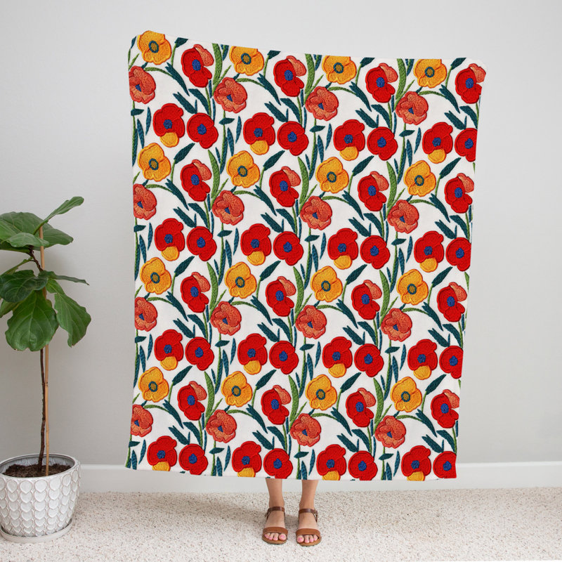 Throw Blanket, 51" W x 68"