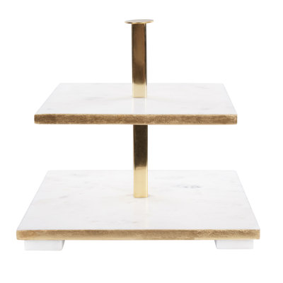 Ayak Marble Tiered Stand