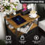 40cm W Metal Bedside Table