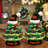 4" Mini LED Tabletop Christmas Tree, Oklahoma State University