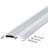 4'' W x 72'' L End Cap in Satin Aluminum