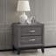 Table de chevet, gris