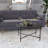 Siw 31.5'' Cross Legs Faux Marble Round Coffee Table