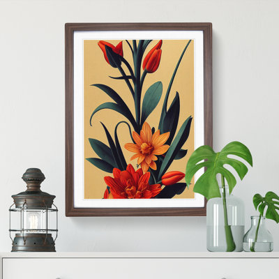 The Passionate Flowers - Single Picture Frame Print