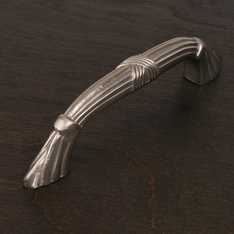 CP Series 3 1/2" Center to Center Arch Pull, Satin Nickel (Pewter), 3 1/2"