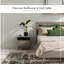 Ensemble de chambre à coucher 3 pièces avec cadre de lit et 2 tables de bout assorties Aydelis-86867211-86867213