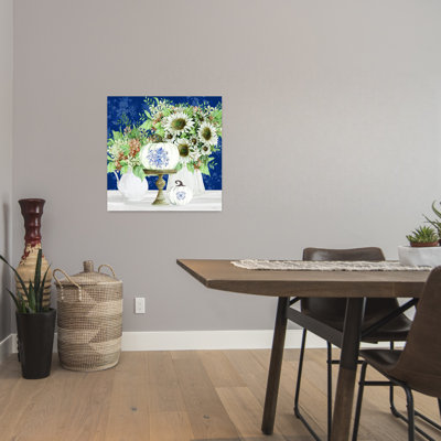 Art contemporain, marguerite moderne et élégante