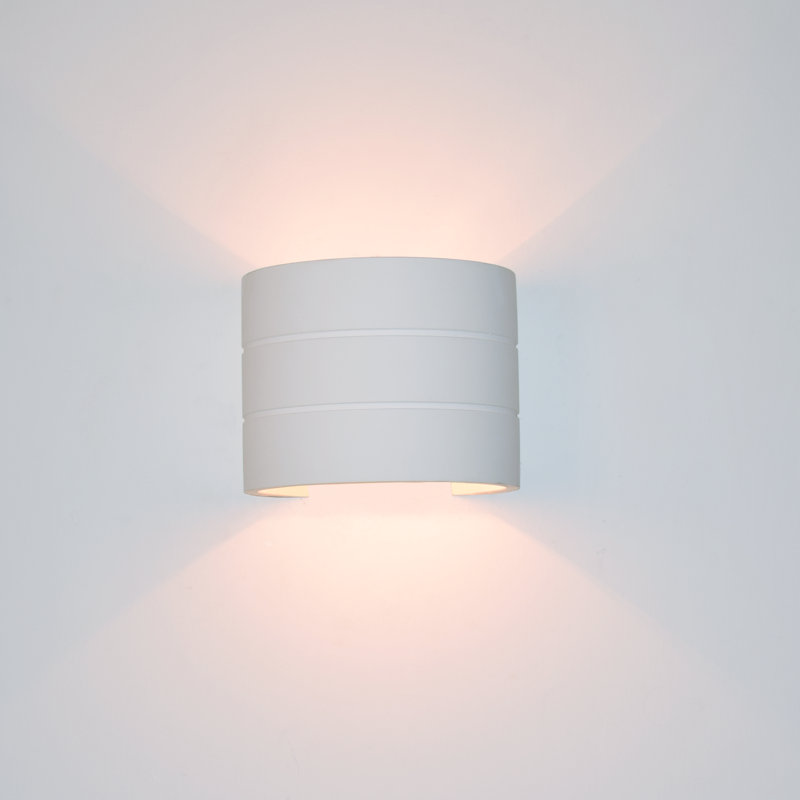 Puma Ceramic Flush Mounted Sconce