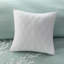 Édredon en coton pleine grandeur - broderie corail rembourrée, accents ornés, jupe de lit et taies décoratives à bordure 100% et 2 inclus-122456218