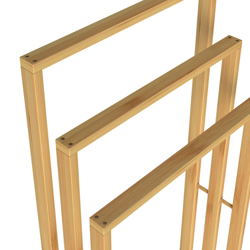 Towel Rack Bamboo