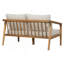 Causeuse d'extérieur en bois d'acacia Westin