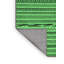 Tapis lavables à la machine à motif abstrait vert émeraude 2304-1695807974