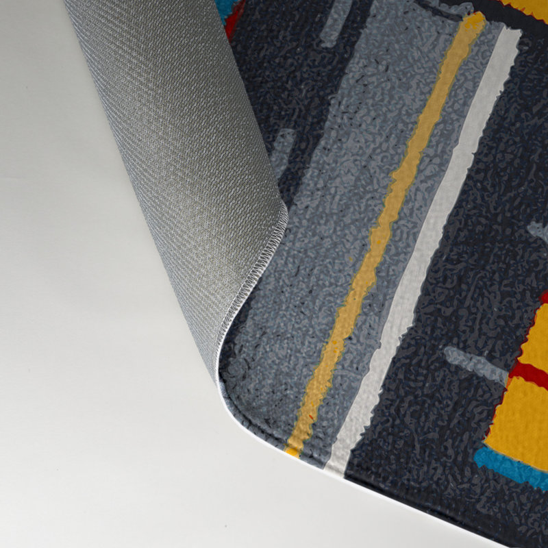 Tapis intérieur et extérieur brun Transport, Rectangle 9 pi x 12 pi